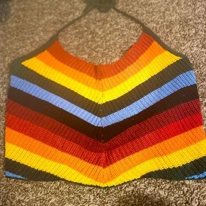 Crop top multi color